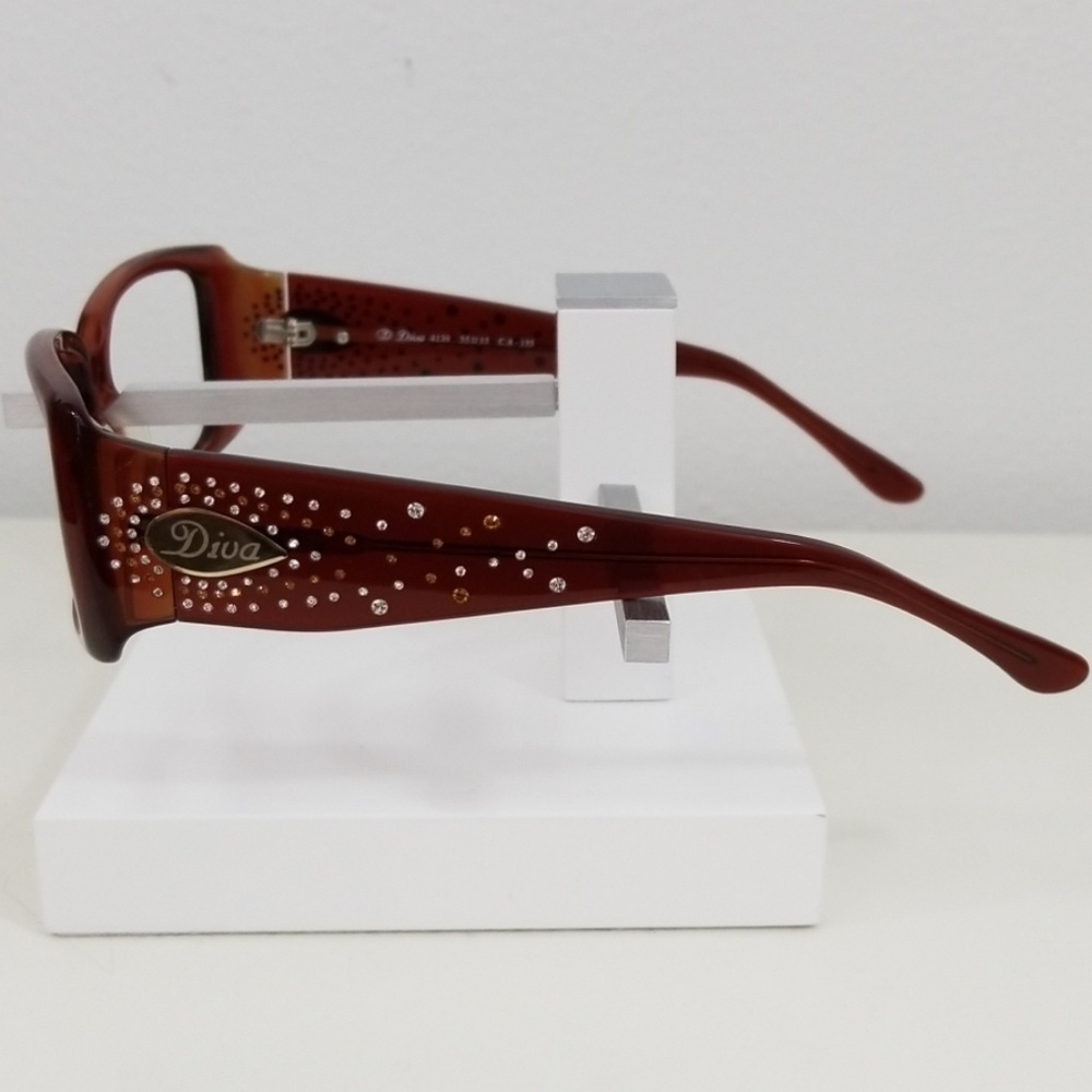 Diva Tortoise Sunglass Frames Rx - image 4